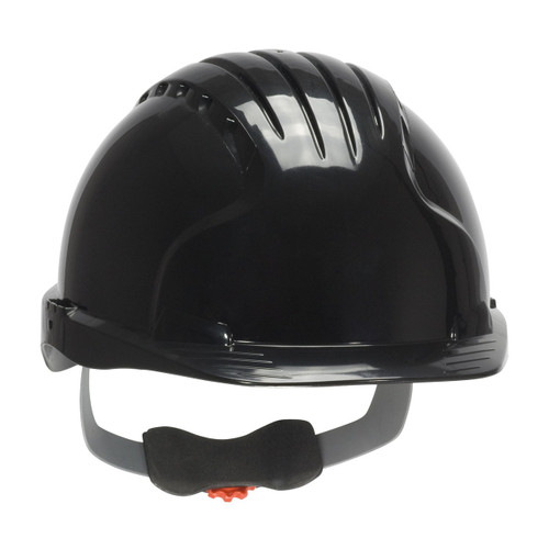 PIP 280-EV6151 Evolution Deluxe 6151 Cap Style Hard Hat with HDPE Shell, 6-Point Polyester Suspension and Wheel Ratchet Adjustment