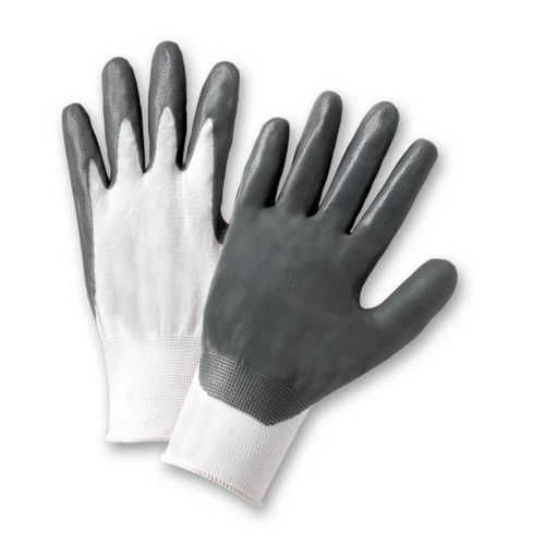 PIP Global Safety 713SNC/6 Size 6 Flat Nitrile Palm Coated Nylon Gloves