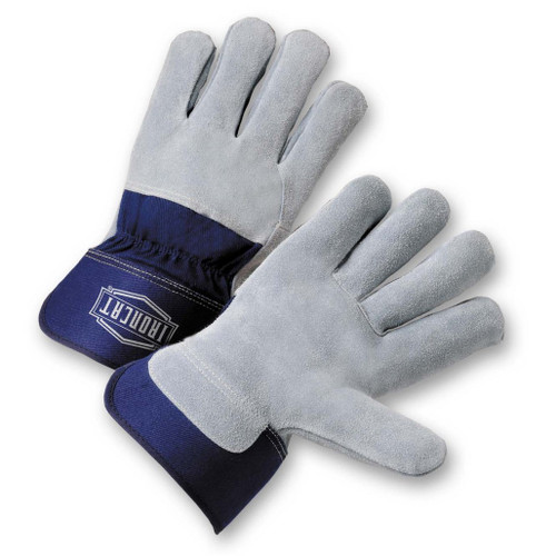PIP Global Safety IC65 Split Cowhide Premium Leather Palm with 3/4 Back