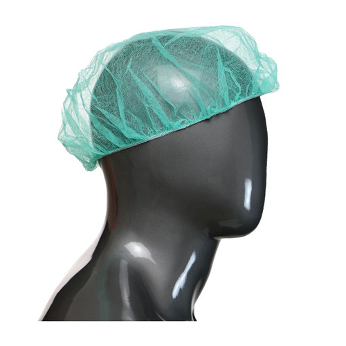PIP UB-24-1000G 24" SBP Bouffant Green 1000 count