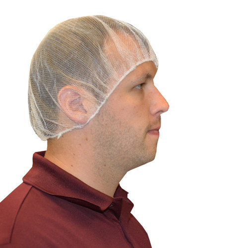 PIP Global Safety UC-24-1000 24" White Nylon Hair Net