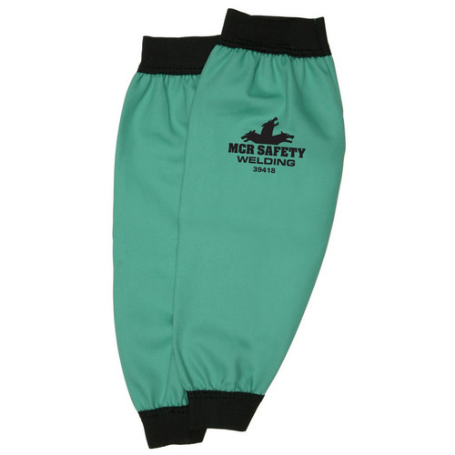 MCR Safety 39418 Sleeve, Limited Flammibilty 100% Treated 9 oz. Cotton, 18", Elastic Wrist