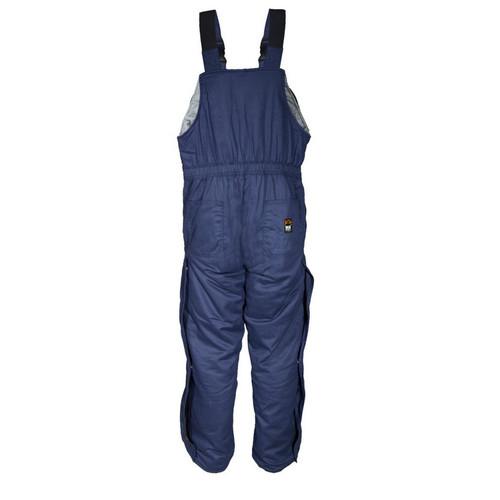 MCR Safety BP3NS Flame Resistant (FR) Insulated Bib Overall, Max Comfort  Material, Modacrylic quilted lining, Navy