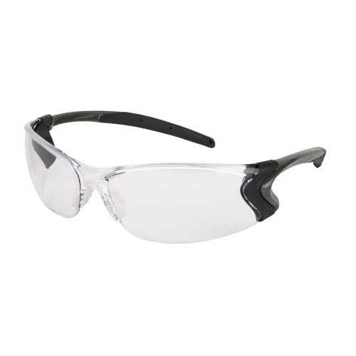 MCR Safety BD110P Backdraft Gun Metal Lens Color, Clear MAX3