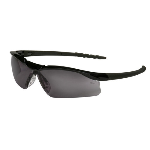 MCR Safety DL112 Dallas Black Frame, Gray Lens