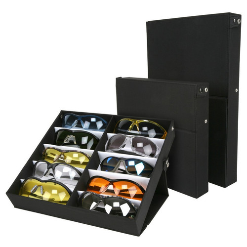 MCR Safety ESC10 Eyewear Black Display 10 Pair Case