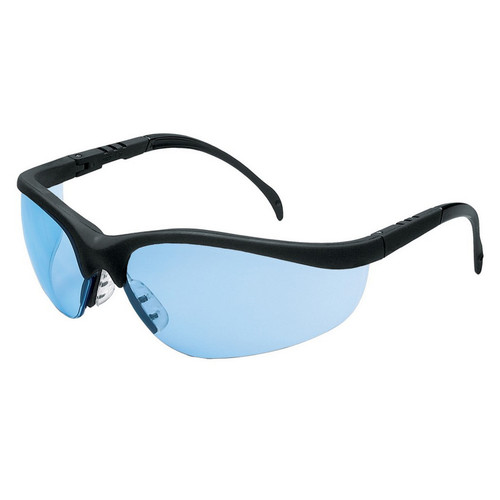 MCR Safety KD113 Klondike Black Frame Light Blue Lens
