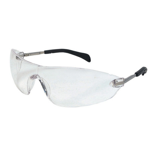 MCR Safety S2210 Blackjack Elite Chrome Tpl Clear Lens