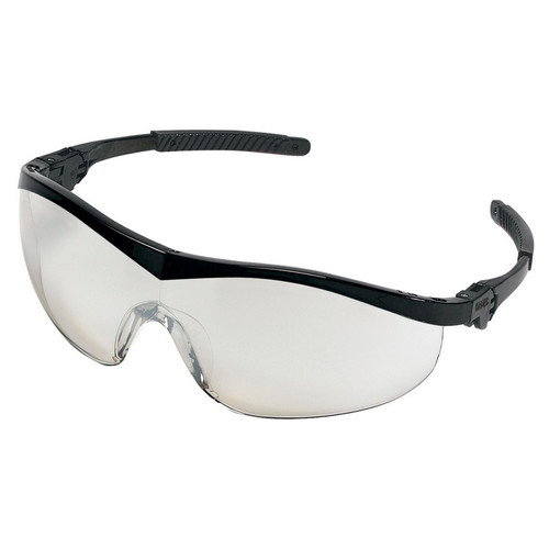 MCR Safety ST119 Storm Black Frame I/O Clear Mirror Lens