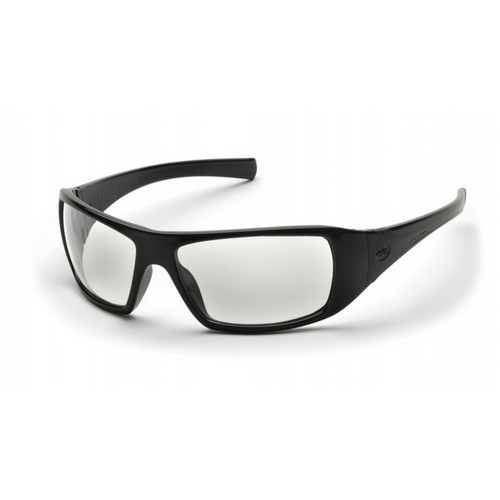 Pyramex Safety SB5610DT Goliath - Black Frame/Clear Anti-Fog Lens Safety Glasses
