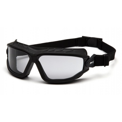 Pyramex Safety GB10025TM Torser - Black strap/light gray H2MAX anti-fog lens Safety Glasses