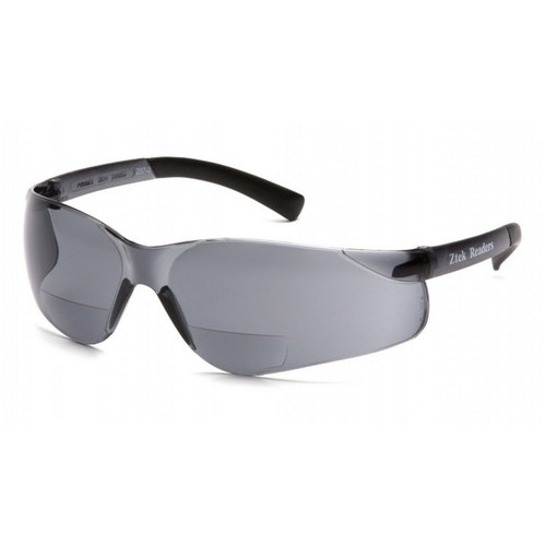 Pyramex Safety S2520R20 Ztek Readers - Gray Frame/Gray + 2.0 Lens Safety Glasses