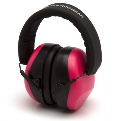 Pyramex Safety VGPM8010PC Venture Gear - PINK 8010 Earmuff Clamshell NRR25dB
