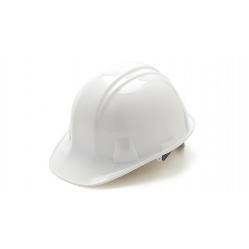 Pyramex Safety HP16010 SL Series Hard Hat - White-Standard Shell 6 Pt- Snap Lock Suspension