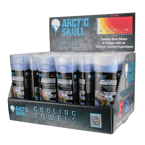 Radians RCS-CD1 ArcticWear Towel Display - 24 Blue