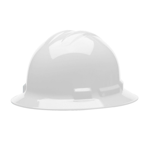 Cordova H34R1 Duo Safety, Hard Hat, Full Brim, 4-Point, Ratchet, White