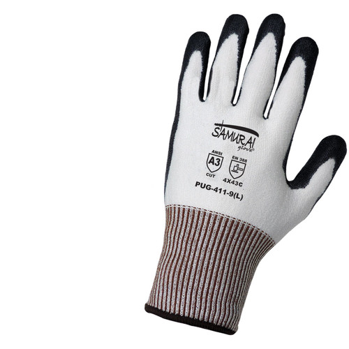 Global Glove PUG-111 - Polyurethane Coated Cut Resistant Glove, A2