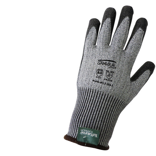 PUG™ Gray Lightweight Polyurethane Coated Anti-Static/Electrostatic  Compliant Gloves with Cut, Abrasion, and Puncture Resistance - Dozen PUG-13