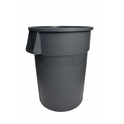Janico 1055GY 55 Gal. Round Garbage Container