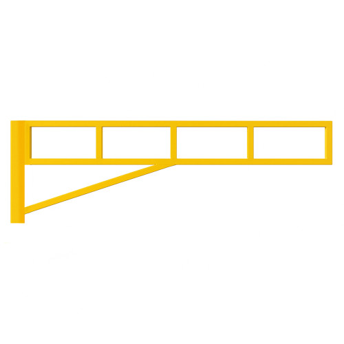 Savety Yellow SYP-DWGR-010 10' Rotating Dock/Driveway Gate