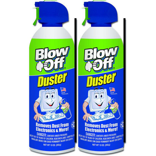  Blow Off Air Duster (2) 10z Cans : Electronics