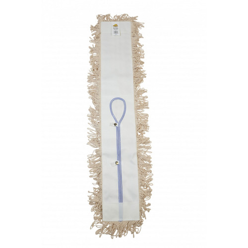 Janico 4448 5 Inch by 48 Inches Washable Cotton Looped Dust Mop