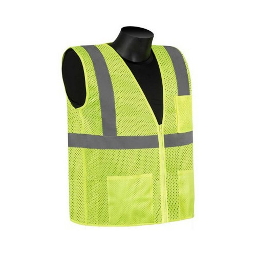 Liberty Safety C16003G Class 2 Safety Vest, Lime Green