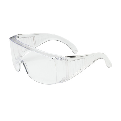 PIP 250-99-0900 The Scout OTG Rimless Safety Glasses with Clear Temple, Clear Lens and Anti-Scratch Coating