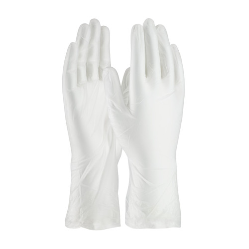 PIP VHC12 QRP QualaSheer Single Use Class 100 Cleanroom Vinyl Glove - 12"