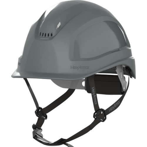HexArmor 16-14006 Ceros XP450A Hard Hat, Grey