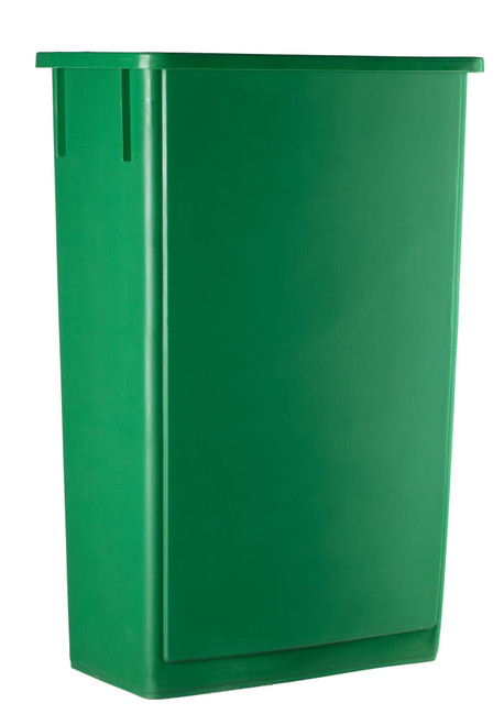 Janico 1023GN 23 Gal. Rectangular Garbage Can Green