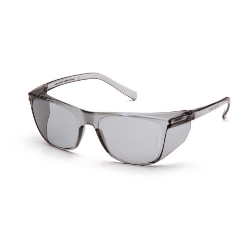Pyramex Safety S10925S Light Gray H2MAX Anti-Fog Lens with Light Gray Temples