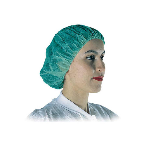 Liberty Safety 15821G Spunbonded Polypropylene Bouffant Caps