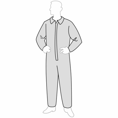 Liberty Safety 18120 APA Coverall With Elastic Wrists & Ankles Permagard