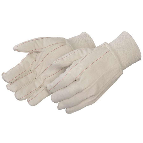 Liberty Safety 4518CR Premium 20 Oz. Cotton/Polyester Corduroy Double Palm Gloves