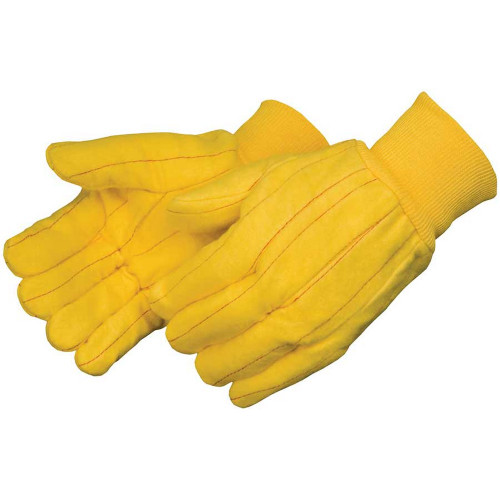 Liberty Safety 4203 Heavy Weight Golden Chore With Knit Wrist Gloves