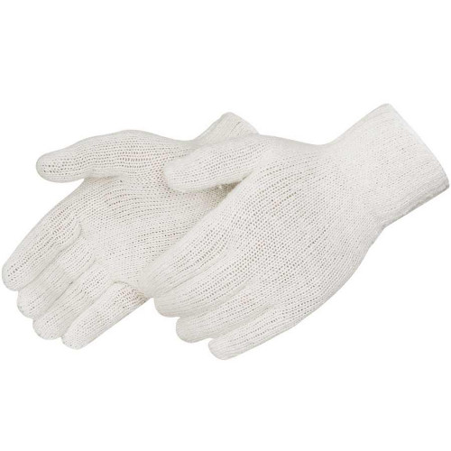 Liberty Safety P4527S Reversible Natural White Cotton / Polyester Knit Gloves