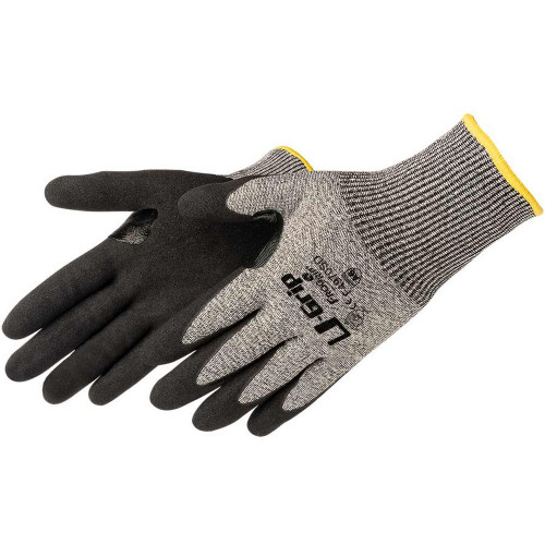 Liberty Safety F4970SD/S Frogrip Black Sandy Foam Nitrile Coated Gloves