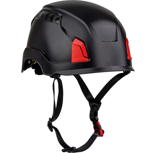 PIP 280-HP1491RM-44 Traverse, Industrial Type II Climbing Helmet, Black