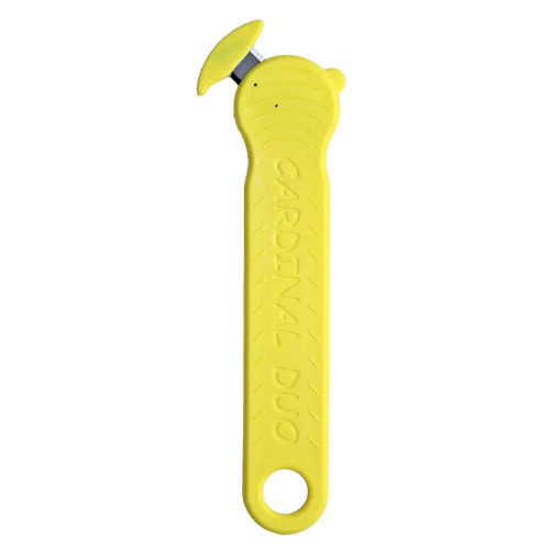Cardinal Safety C-102Y Cardinal Duo Safety Utility Knife, Yellow