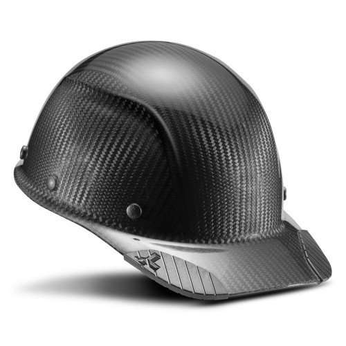 Lift Safety HDCC-17KG DAX Carbon Fiber Cap Style Hard Hat, Black