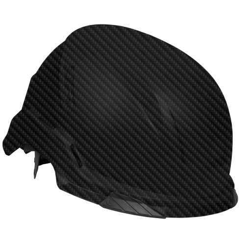 Lift Safety HRX-22CKE2 RADIX Non-Vented Type II Safety Helmet, Black Carbon Matte
