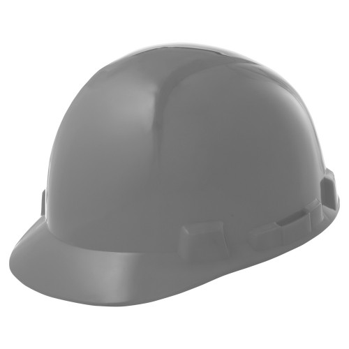 Lift Safety HBSE-7Y Briggs Non-Vented Short Brim Hard Hat Grey