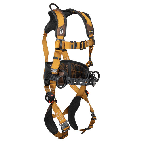 FallTech 7083B Advanced ComforTech Gel 3D Construction Belted Full Body Harness