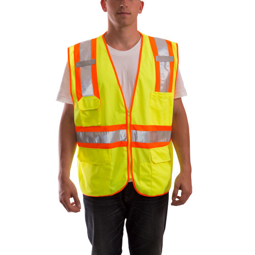 Tingley V73852.XXS-XS Job Sight Class 2 Two-Tone Surveyor Vest