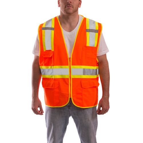 Tingley V73859.S-M Job Sight Class 2 Two-Tone Surveyor Vest