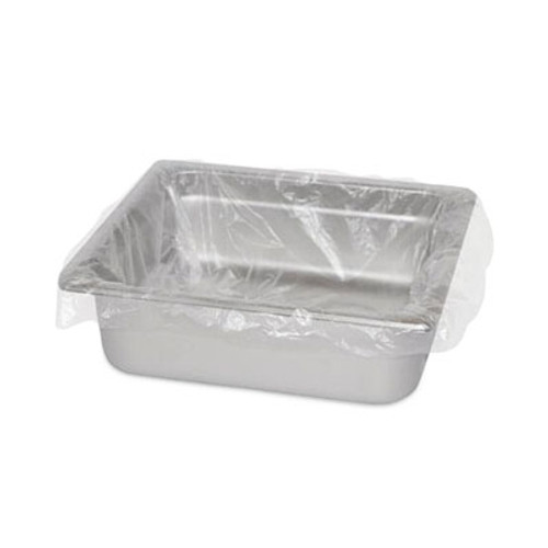 AmerCareRoyal RPPSPL1814 Steam Pan Liners for 1/3-Size Pans, Includes Twist-Ties, 18" x 14", Clear, 250/Case