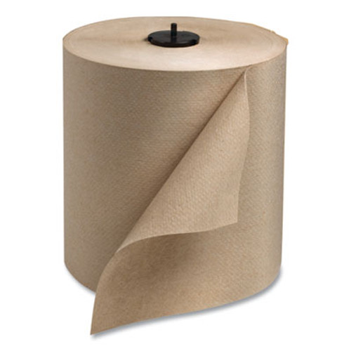 Tork TRK290088 Matic Hardwound Roll Towel, 1-Ply, 7.7" x 700 ft, Natural, 857/Roll, 6 Rolls/Case