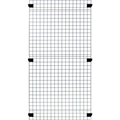 Husky Rack And Wire X01666 Velox, Machine Guard, Panel, 16"W x 5' 6"H, Black