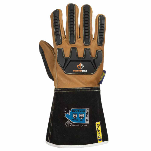 Superior Glove 375KGTVB Endura Glove, Thinsulate Lining, A5, Arc Flash